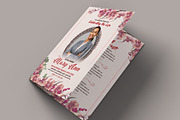 Funeral Program Template, a Brochure Template by AfzaalGraphics (Thumbnail 3 of 5)