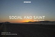 SOCIAL SAINS - FORZATYPE, a Sans Serif Font by ForzaType (Thumbnail 1 of 4)