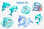 Cute Ocean Creatures, an Animal Illustration by Watercolor dreams (Thumbnail 2 of 8)