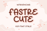 Fastre Cute Font, a Handwritten Font by Onotype (Thumbnail 1 of 5)