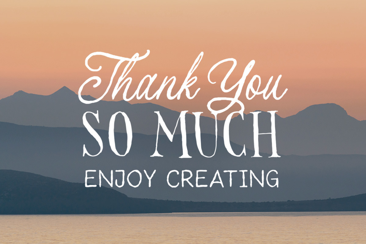 Fountain Persona - Font Trio, a Script Font by Letterhend Studio (Photo 9 of 9)