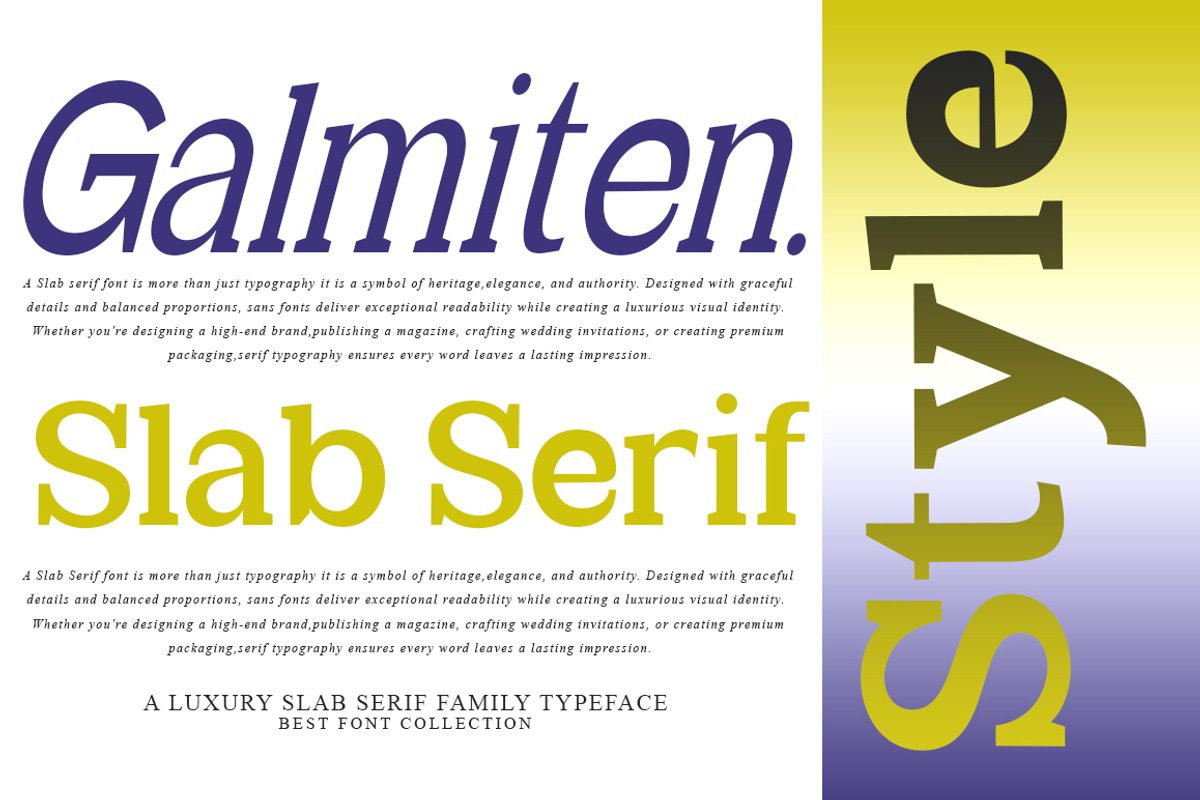 Glagent Slab Super Family 36 Styles, a Slab Serif Font by IM Studio (Photo 9 of 10)