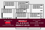 2026-2027-2028-2029 Ultimate Planner, a Stationery Template by MNT-Creator (Thumbnail 3 of 10)