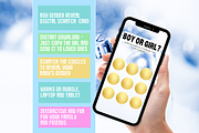Christmas Baby Boy Scratch Card, an App Template by SunshineStudioBoutique (Thumbnail 1 of 8)