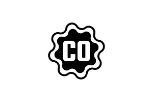CO logo design. CO, a Branding & Logo Template by xcoolee