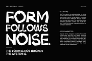 BRUTKA - Experimental Display Font, a Handwritten Font by Hasbi Creative (Thumbnail 9 of 12)