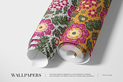 Lattice Rose Hand Illustrated Prints, a Pattern Graphic by LEAFure (Thumbnail 10 of 10)