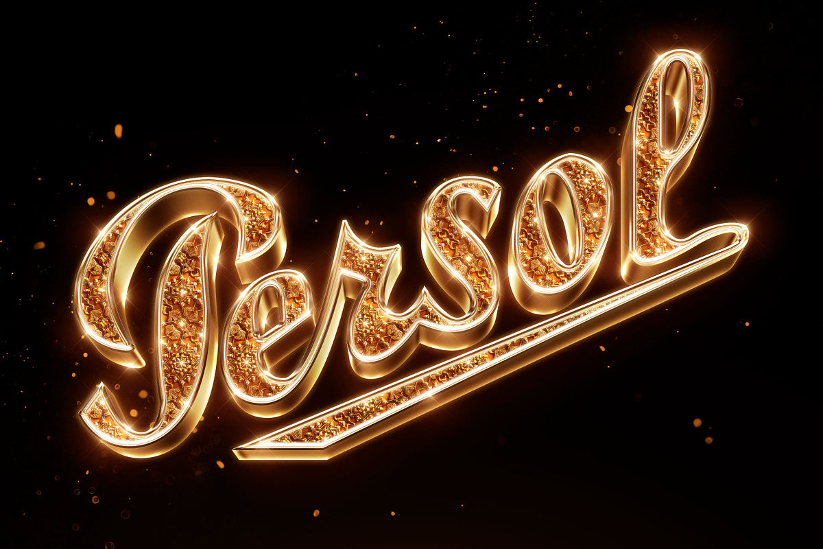 Bling Bling Gold Text Effects Vol 03, a Layer Style Add-On by Hyperpix Productions (Photo 16 of 19)