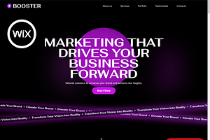 Marketing Agency Website Wix Studio, a Wix Template by Wixify Studio