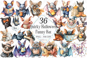Quirky Halloween Funny Bat Sublimati, a Graphic by designcity5