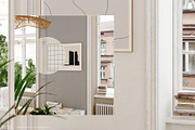 LENIS ROOM Natural Frame Mockup Set, a Household Mockup by Stykke Studio (Thumbnail 9 of 58)