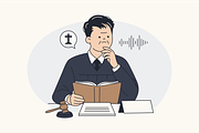 Inside the Legal Mind Illustration, an Object Graphic by Jump Studio (Thumbnail 4 of 12)