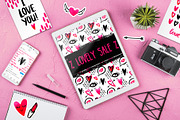 Doodle Hearts set, a Decorative Illustration by Ekaterina Goncharova (Thumbnail 6 of 10)