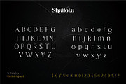 Shallota - Stylish Display Font, a Sans Serif Font by Ekahermawan (Thumbnail 10 of 13)