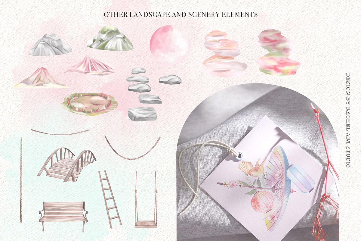 When Cherry Blossom Blooms, a Seasonal Illustration by Rachel Art Studio (Photo 4 of 10)