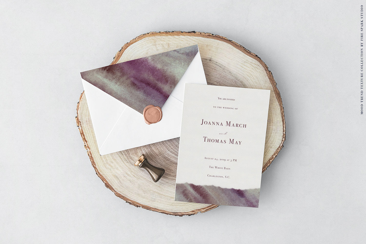Dark and Moody Watercolor Textures, a Texture Graphic by Fire Spark Studio (Photo 3 of 6)