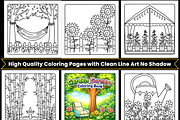 Garden Corners Bold Easy, a Decorative Illustration by Design Station (Thumbnail 2 of 3)