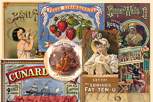 Vintage Advertising Sampler #3