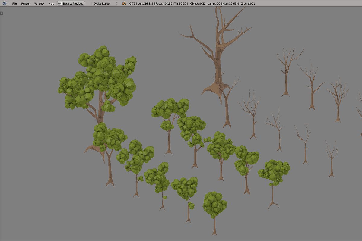 City Trees, an Environmental 3D Model by Studio Ochi (Photo 7 of 8)