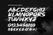 Rough Splash - Brush Font, a Handwritten Font by Dumadistyle (Thumbnail 2 of 9)