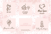 Romantic Hand Drawn Logo Elements, a Food Illustration by By Kerri Ann (Thumbnail 7 of 11)