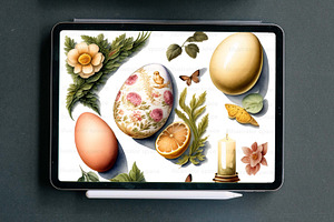 Digital Easter Goodnotes Stickers