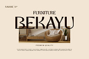 Ravane - Display Font, a Sans Serif Font by twinstd (Thumbnail 3 of 7)
