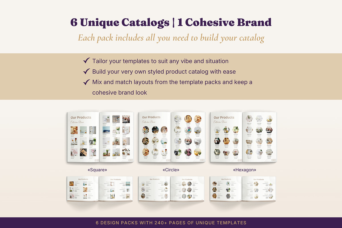 Product Catalog 3 Packs in 2 Formats, a Magazine Template by B2 Studio (Photo 3 of 19)