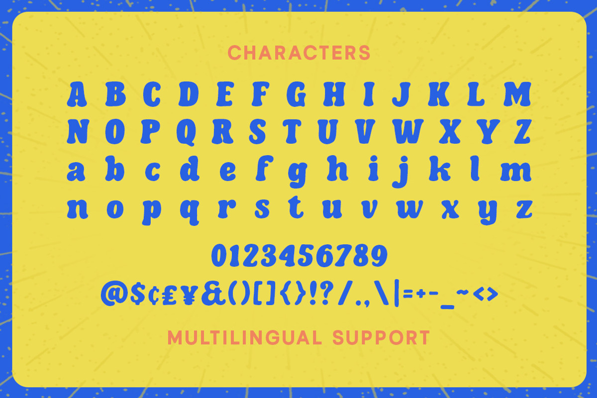 Lovie Cloud Fun Display Font, a Serif Font by Letterhend Studio (Photo 5 of 9)
