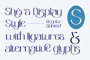 Shera display font, a Font by Alandya TypeFoundry (Thumbnail 9 of 10)