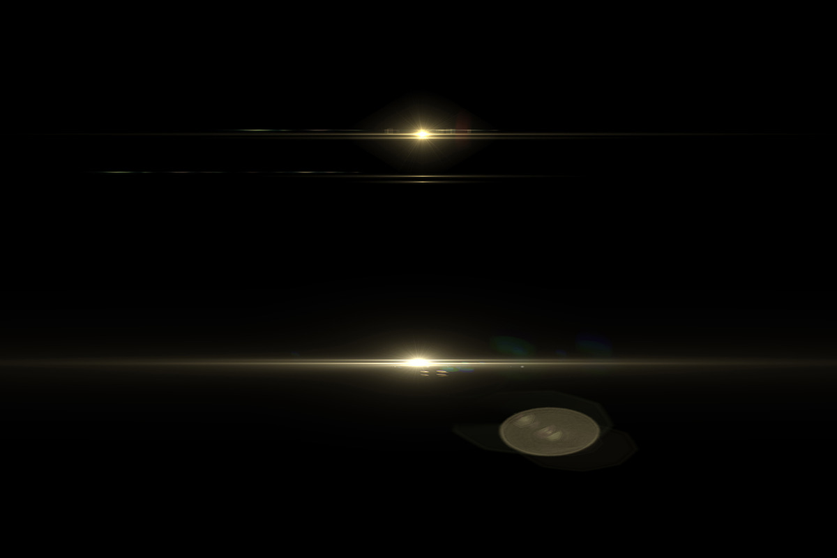 Lens flares or anamorphic lens flare, an Object Graphic by Buradaki (Photo 2 of 5)