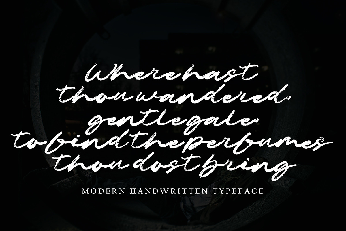 Riskan Jhon, a Handwritten Font by pineungtype (Photo 3 of 6)