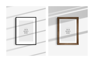 Frame Mockup 5:7 A4 Portrait