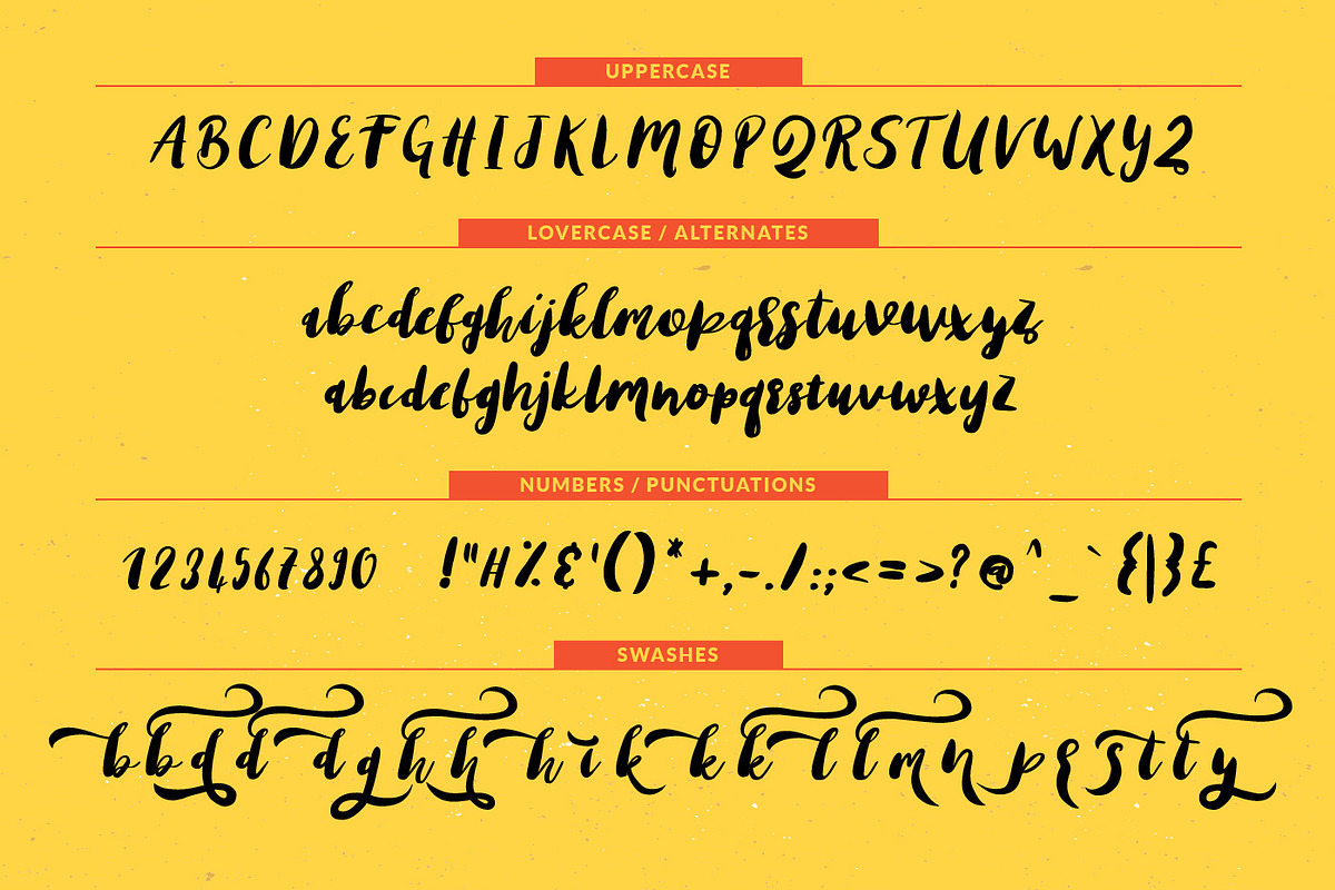 Lemonade Script Font preview 7