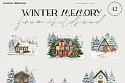 Winter memory Christmas, a Seasonal Illustration by LiChu Art (Thumbnail 14 of 30)