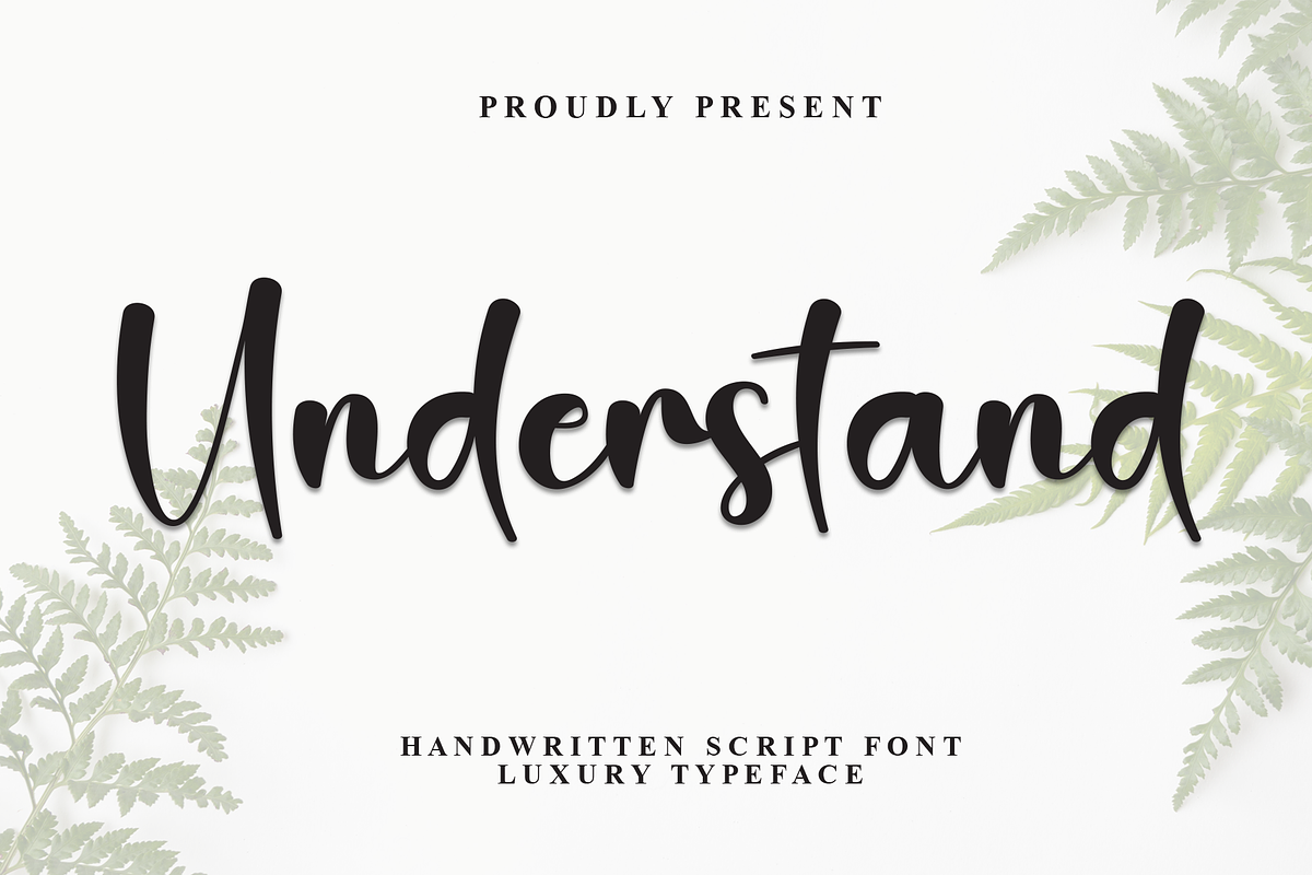 Understand | Script Font, a Handwritten Font by Scratchones (Photo 1 of 8)