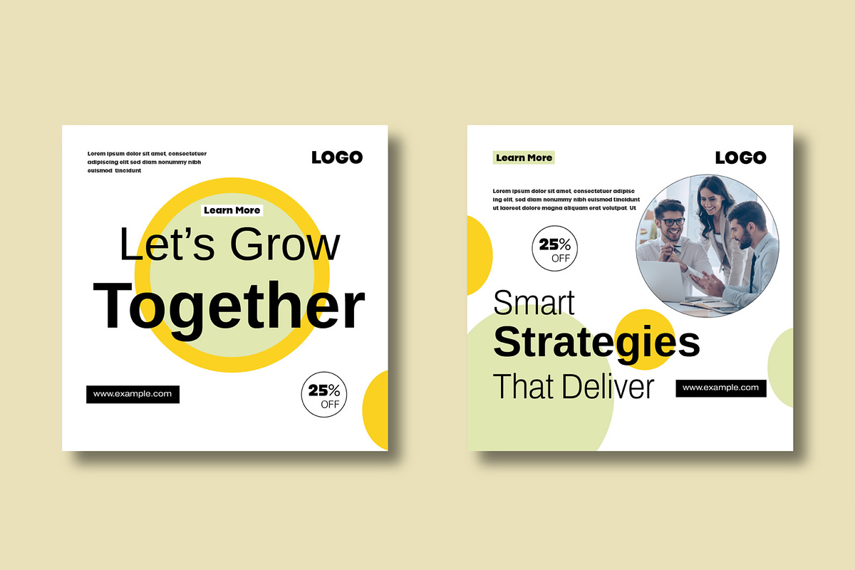 Corporate Business Social Media Post, a Social Media Template by MightyDesign (Photo 4 of 8)