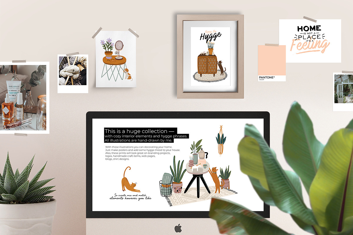 Home INTERIOR & House DECOR BUNDLE, an Object Graphic by Ruslana Lubenets (Photo 19 of 41)