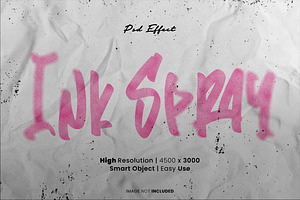 Spray Psd Effect