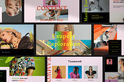 Exupery - New Trend Google Slide, a Presentation Template by Dirtytemp Studio (Thumbnail 1 of 11)