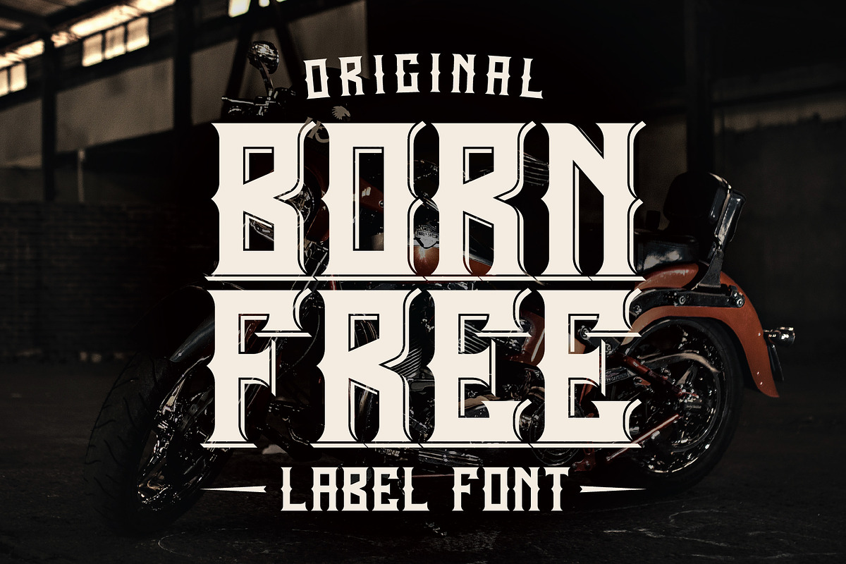 Born Free Typeface