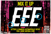Fever Gothic, a Sans Serif Font by Remedy667 (Thumbnail 2 of 5)