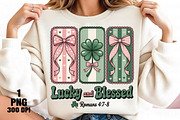 Lucky And Blessed Retro Patrick png, an Illustration by Daily.Designs (Thumbnail 2 of 5)
