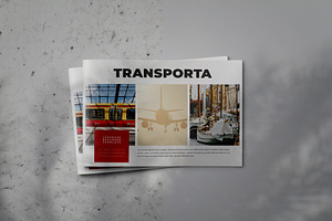 Transporta-BrochureLookbook Template