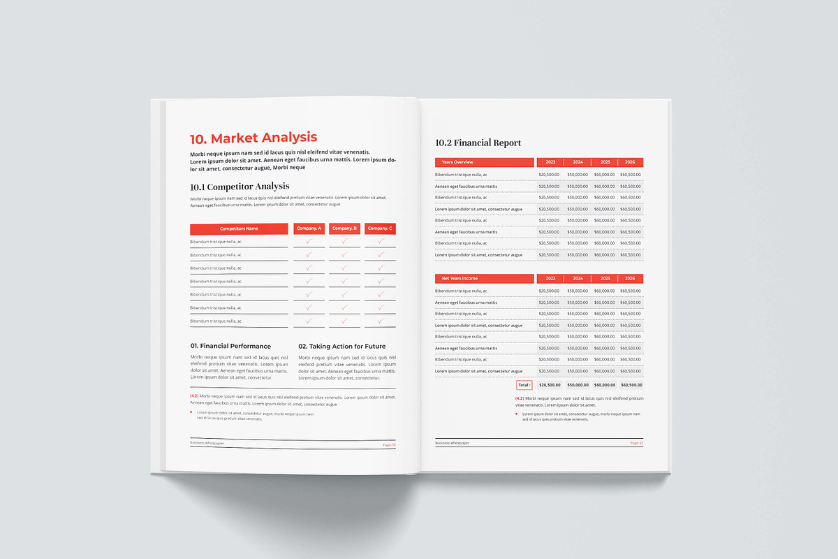 White Paper 42 Pages, a Brochure Template by obayes (Photo 25 of 28)