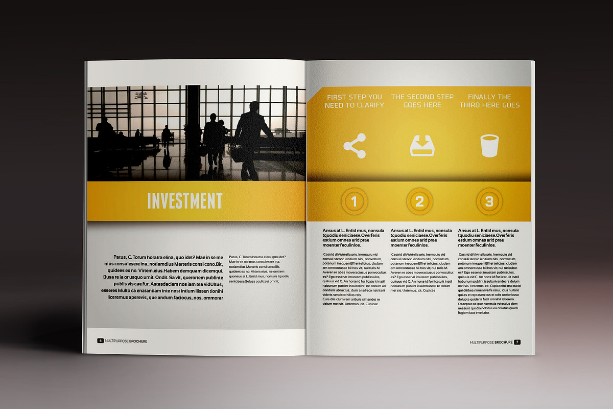 Multipurpose Brochure, a Brochure Template by Luuqas Design (Photo 3 of 6)