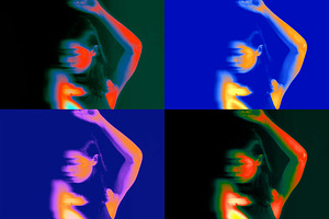 Thermal Camera Photo Effect