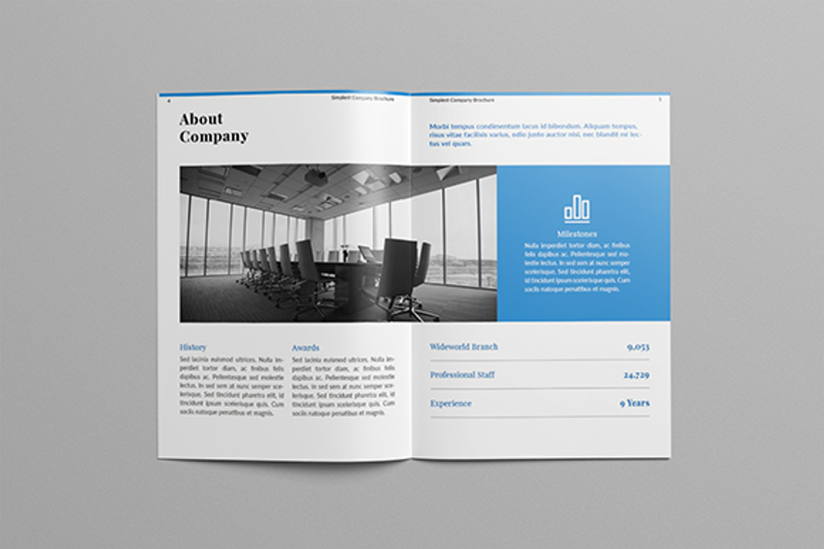 Simplest Brochure, a Brochure Template by Birka Studio (Photo 3 of 11)