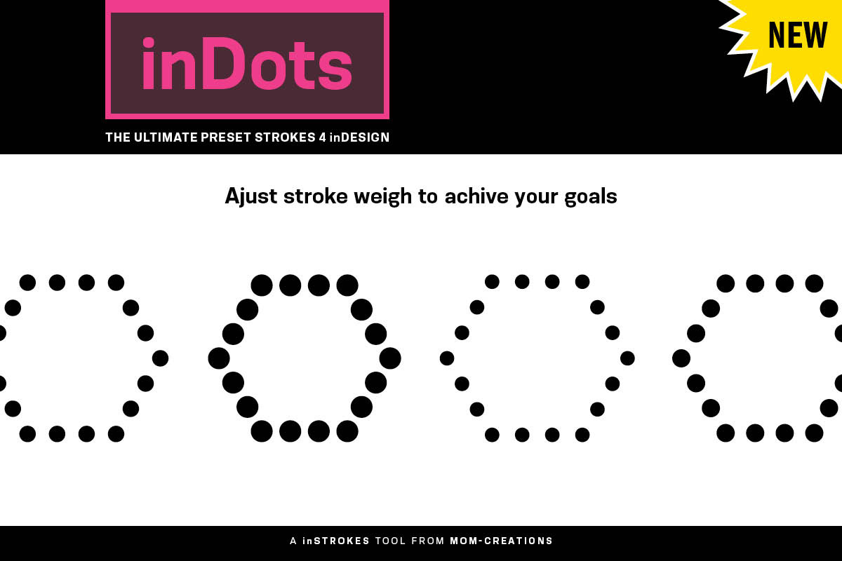 inDots - Preset Strokes 4 inDesign preview 5