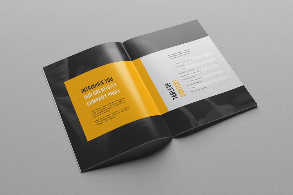 Annual Report, a Brochure Template by Pro-Gh (Photo 2 of 12)